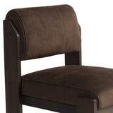 Hamlet Leather Dining Chair, Cottswald Cigar Nubuck, Set of 2-Furniture - Dining-High Fashion Home