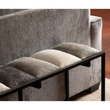 Hampton Hair on Hide Bench-Furniture - Chairs-High Fashion Home