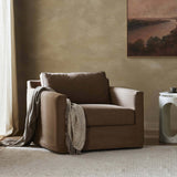 Hampton Slipcover Swivel Chair, Antwerp Cafe-Furniture - Chairs-High Fashion Home