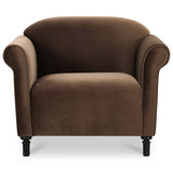 Harmony Chair, Dark Brown-Furniture - Chairs-High Fashion Home