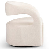 Hawkins Swivel Chair, Omari Natural-Furniture - Chairs-High Fashion Home