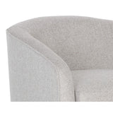 Hazel Swivel Chair, Belfast Heather Grey