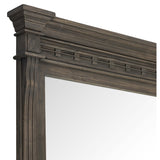 Hemlock Floor Mirror, Weathered Elm-Accessories-High Fashion Home