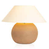 Honus Table Lamp, Dark Sand-Lighting-High Fashion Home