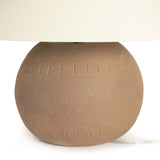 Honus Table Lamp, Dark Sand-Lighting-High Fashion Home