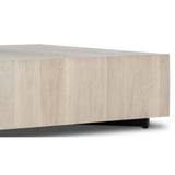 Hudson Large Square Coffee Table, Ashen Walnut-Furniture - Accent Tables-High Fashion Home