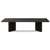 Huxley Coffee Table, Smoked Black-Furniture - Accent Tables-High Fashion Home