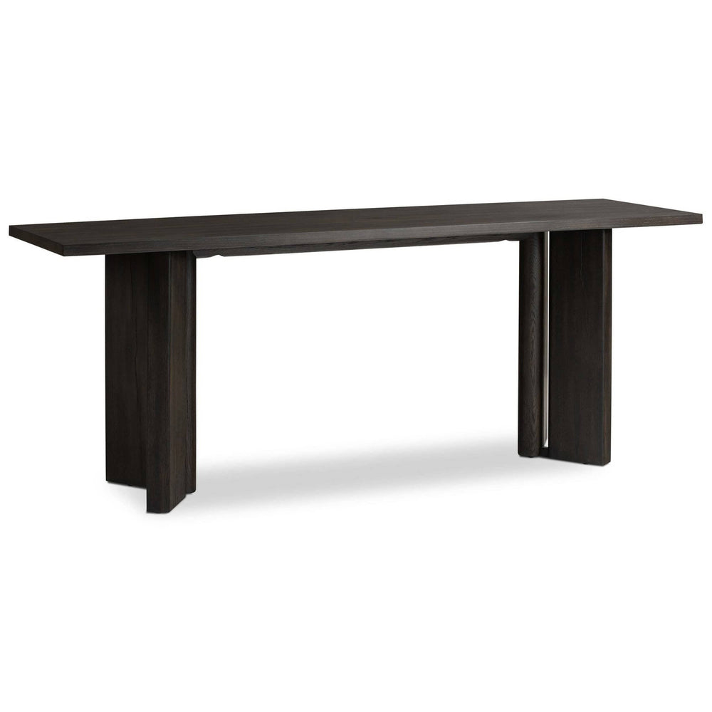 Huxley Console Table, Smoked Black-Furniture - Storage-High Fashion Home