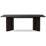 Huxley Dining Table, Smoked Black-Furniture - Dining-High Fashion Home