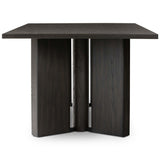 Huxley Dining Table, Smoked Black-Furniture - Dining-High Fashion Home