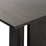 Huxley Dining Table, Smoked Black-Furniture - Dining-High Fashion Home