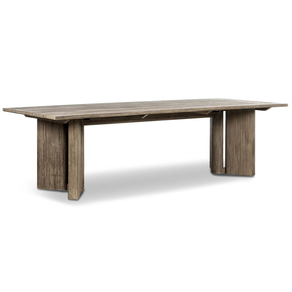 Huxley Outdoor Dining Table, Smoke Grey-Furniture - Outdoor-High Fashion Home