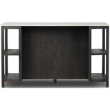 Indira Kitchen Island, Black Wash-Furniture - Dining-High Fashion Home