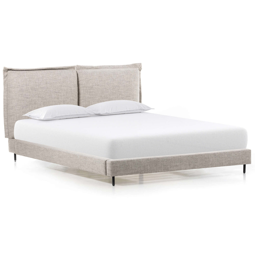 Inwood Bed, Merino Porcelain-Furniture - Bedroom-High Fashion Home