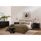 Inwood Bed, Merino Porcelain-Furniture - Bedroom-High Fashion Home