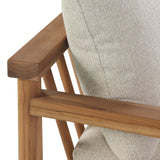 Irvine Outdoor Chair, Hayes Cream-Furniture - Chairs-High Fashion Home