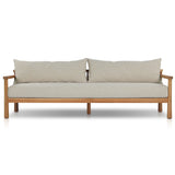 Irving Outdoor Sofa, Hayes Cream-Furniture - Sofas-High Fashion Home