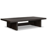 Isaac Coffee Table, Smoked Black-Furniture - Accent Tables-High Fashion Home