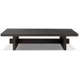 Isaac Coffee Table, Smoked Black-Furniture - Accent Tables-High Fashion Home