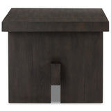 Isaac End Table, Smoked Black-Furniture - Accent Tables-High Fashion Home