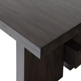 Isaac End Table, Smoked Black-Furniture - Accent Tables-High Fashion Home