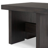 Isaac End Table, Smoked Black-Furniture - Accent Tables-High Fashion Home