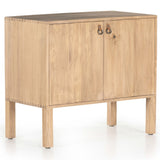 Isador Bar Cabinet, Dry Wash Poplar-Furniture - Storage-High Fashion Home