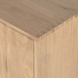 Isador Bar Cabinet, Dry Wash Poplar-Furniture - Storage-High Fashion Home