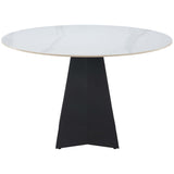 Izar Dining Table, White