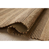 Chris Loves Julia x Loloi Rug Judy JUD-06, Natural/Chocolate-High Fashion Home