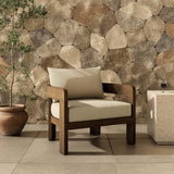 Jackson Outdoor Chair, Ellor Beige-Furniture - Chairs-High Fashion Home