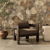 Jackson Outdoor Chair, Ellor Brown-Furniture - Chairs-High Fashion Home