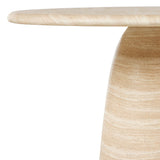 Janice Dining Table, Sand Striae-Furniture - Dining-High Fashion Home