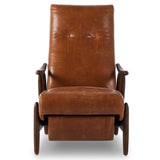 Jarvis Leather Recliner, Dakota Tobacco-Furniture - Chairs-High Fashion Home