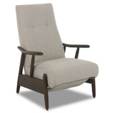 Jarvis Recliner, Weslie Flax-Furniture - Chairs-High Fashion Home