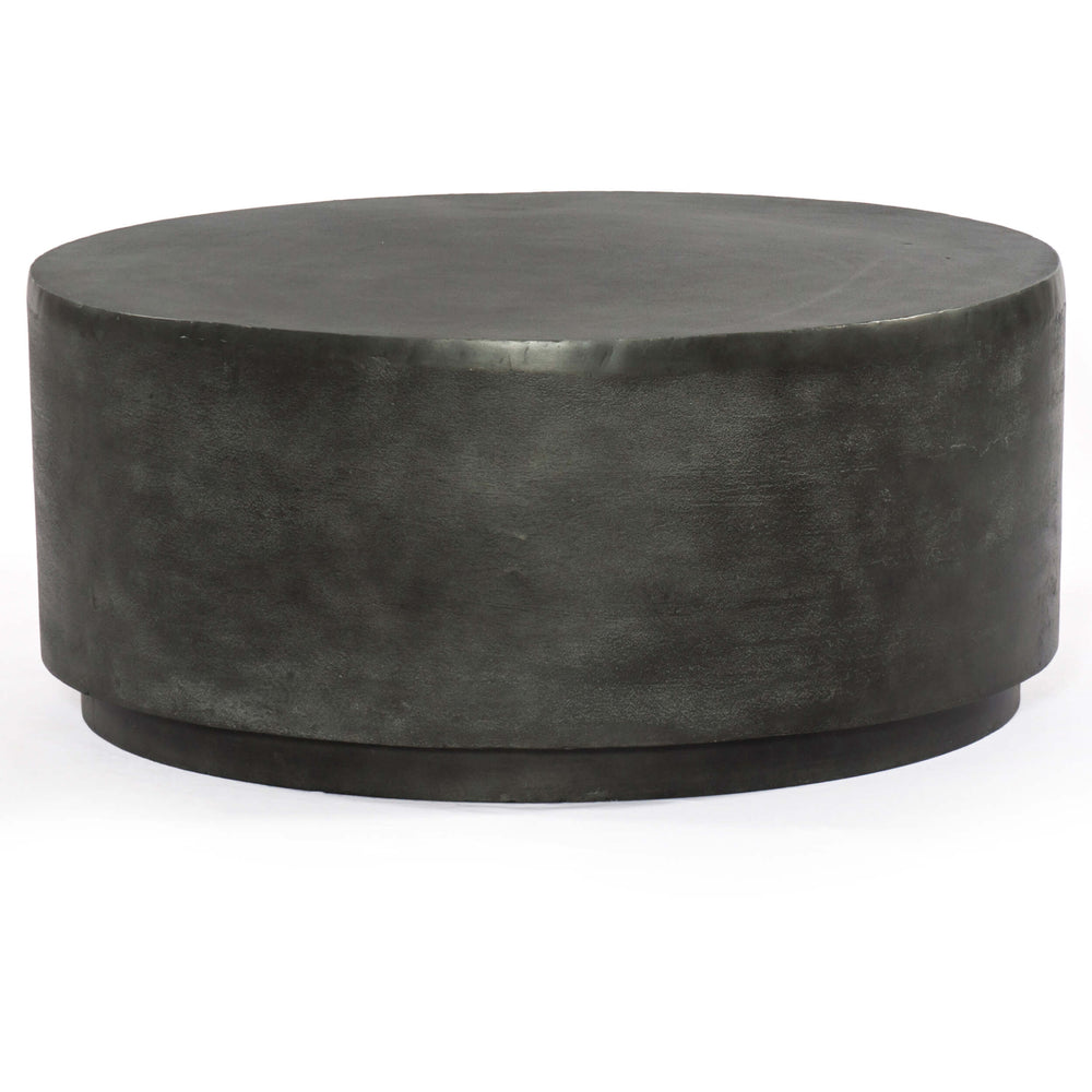 Javi Outdoor Coffee Table, Aged Grey