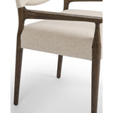 Jayla Arm Chair, Antwerp Natural-Furniture - Dining-High Fashion Home