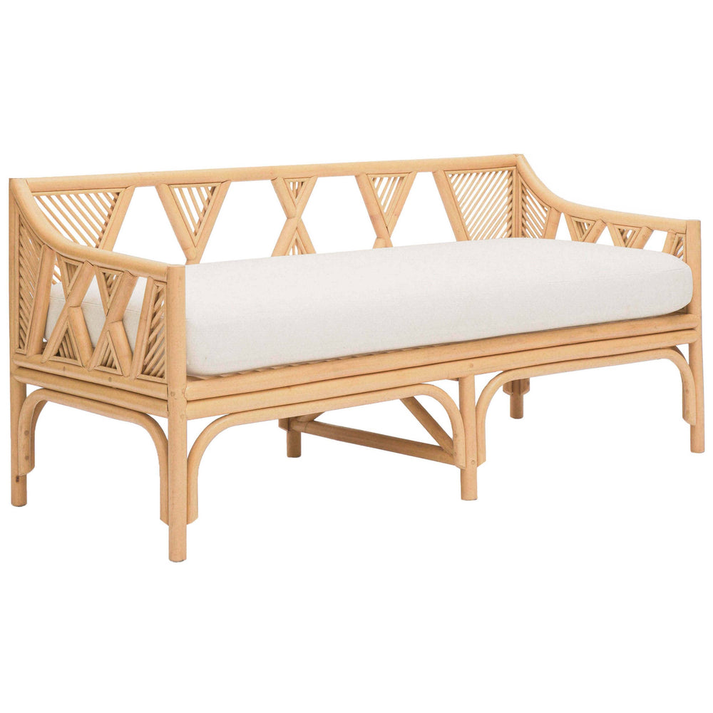 Jayla Bench, Natural-Furniture - Benches-High Fashion Home