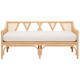 Jayla Bench, Natural-Furniture - Benches-High Fashion Home