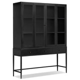 Jimi Cabinet, Black-Furniture - Storage-High Fashion Home