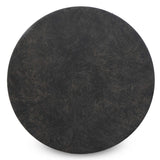 Jocelyn End Table, Raw Black-Furniture - Accent Tables-High Fashion Home