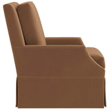 Jocelyn Swivel Glider, Rush Toffee-Furniture - Chairs-High Fashion Home