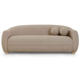 Judy Sofa, Light Brown-Furniture - Sofas-High Fashion Home