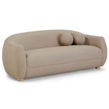 Judy Sofa, Light Brown-Furniture - Sofas-High Fashion Home