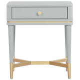 Julieta Nightstand, Grey-Furniture - Bedroom-High Fashion Home