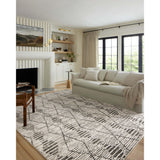 Loloi II Rug Kamala KAM-02, Charcoal/Dove-Rugs1-High Fashion Home