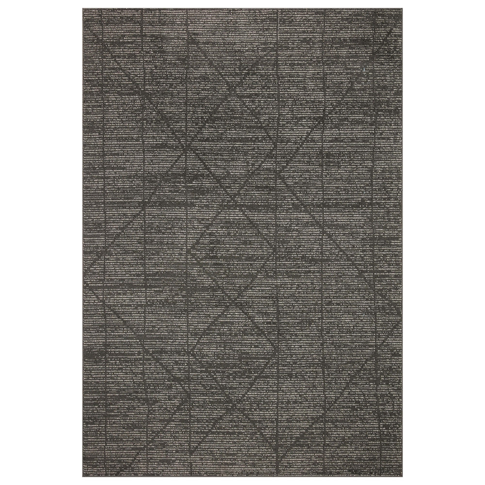 Loloi II Rug Kamala KAM-06, Charcoal/Ivory-Rugs1-High Fashion Home