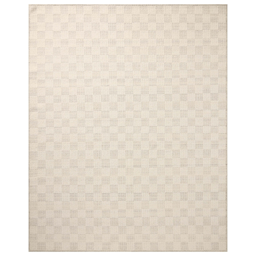 Brigette Romanek × Loloi Rug Knox KNX-01, Ivory/Silver