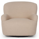 Kadon Swivel Chair, Antwerp Taupe-Furniture - Chairs-High Fashion Home