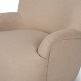 Kadon Swivel Chair, Antwerp Taupe-Furniture - Chairs-High Fashion Home